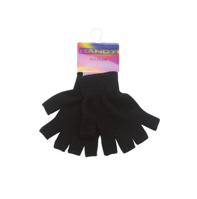 Gloves Mens Fingerless Magic Blk Gloves Mens Fingerless Magic Blk